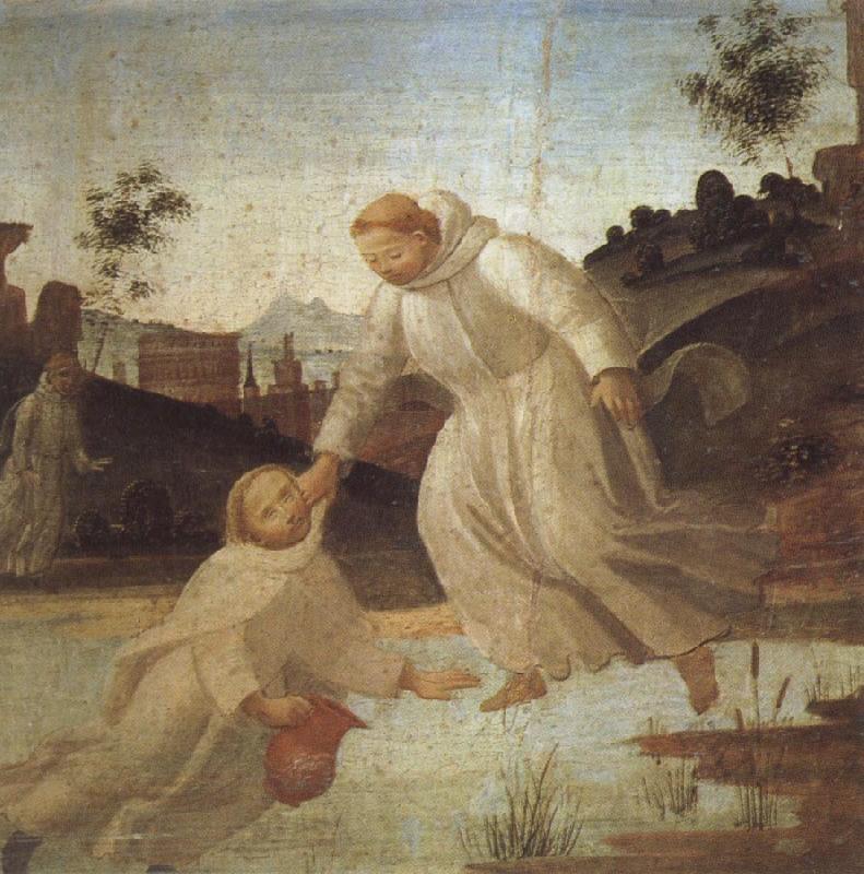 BARTOLOMEO DI GIOVANNI St.Placid's Rescue oil painting image
